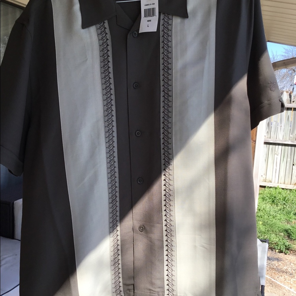 Men’s Large Cubavera button down